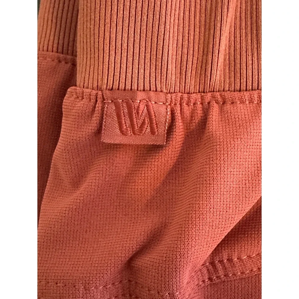 VRST Limitless‎ Performance Slim Fit Joggers Mens XL Orange Stretch Gym Lounge